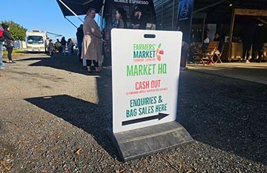 Farmers Market Sign